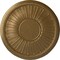 Ekena Millwork Leandros Ceiling Medallion (Fits Canopies up to 6 3/8"), Hand-Painted Pale Gold, 19 7/8"OD x 1 1/4"P CM22LNPAS - alternate 1